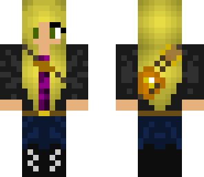 cool guitar girl