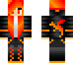fire dragon girl
