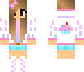 cute pastel cupcake girl