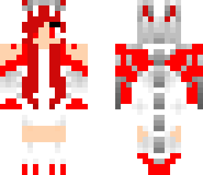 red girl dragon