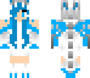 blue dragon girl