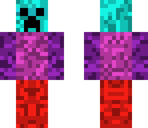 multi colored creeper
