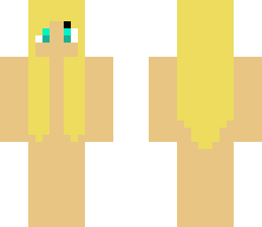 blonde blank temlplate