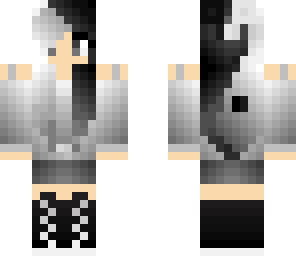 cute yingyang girl