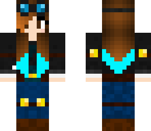 dantdm girl with diamond highlights
