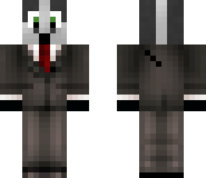 badger in suit