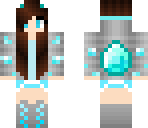 cute diamond ore girl fixed