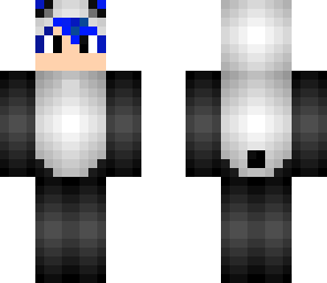 blue panda