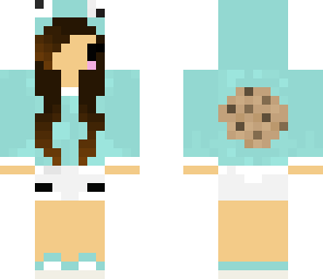 blue cookie girl