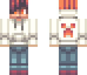 white hoodie teen