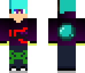 blue hair