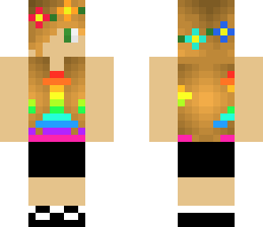 rainbow girl