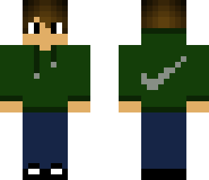 green nike sweatshirt boy