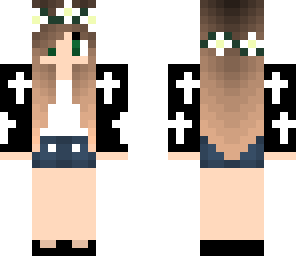 white cross girl