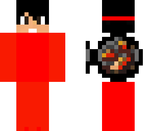 mr fireball red man