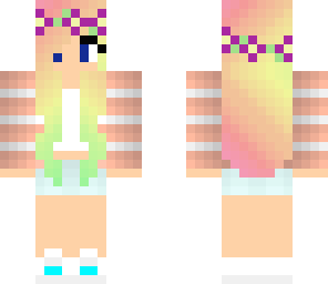 rainbow girl