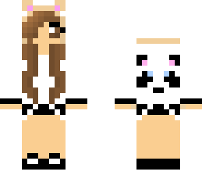 cute panda girl