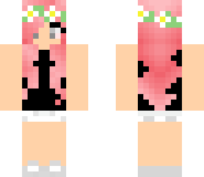 pink summer girl