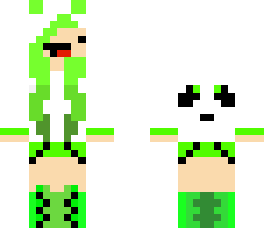 lime green panda derp