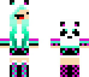 cotton candy panda derp