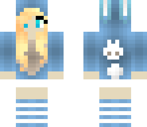 blue bunny girl
