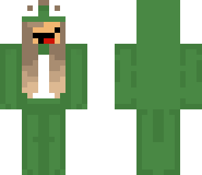 derp frog onsie girl