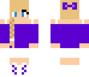 purple girl