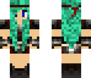 aqua hair
