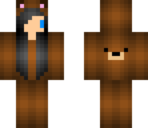 chibi bear girl
