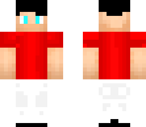 normal boy with red t-shirt