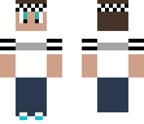 white bandana