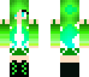 green girl