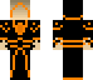 hooded warrior orange editied