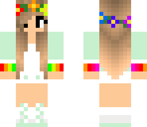 rainbow girl