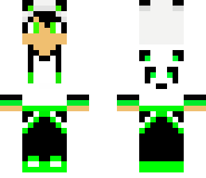 green panda hoodie
