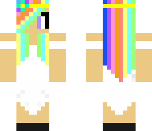 rainbow girl