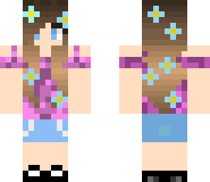 beach flower girl