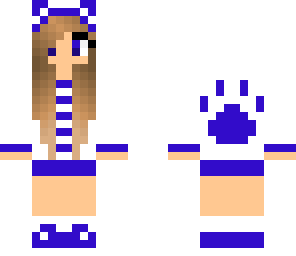 blue paw girl