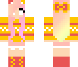 herobrine little edit of skin- girl