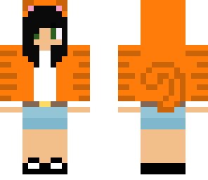 tabby cat girl edit