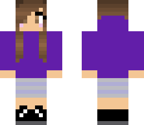 purple hoodie