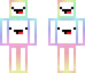 derpy rainbow outline