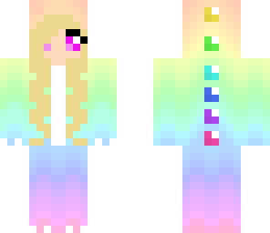 blonde dino-girl 