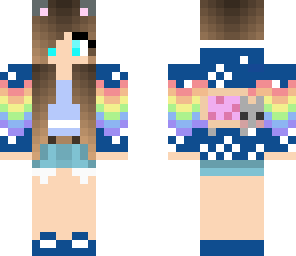 nyan cat girl edit