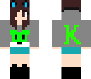 k for kalila wearing a doggie hoodie