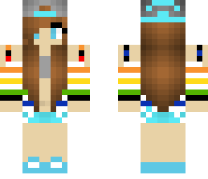 rainbow girl