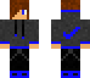 blue nike boy