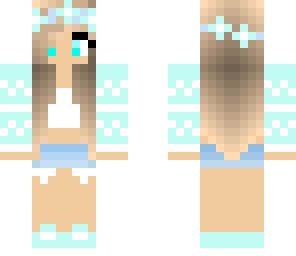 blue girl