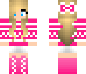 hot pink sweater girl