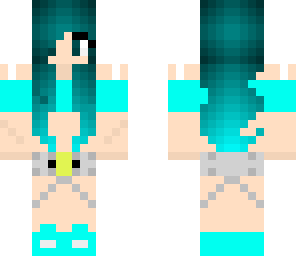 blue girl